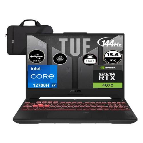 Tuf Gaming F15 FX507ZI4-LP031W I7-12700H 16 GB Ram 512 GB SSD RTX4070 15.6" 144Hz Fhd Windows 11 Home + Elektropasaj Çan