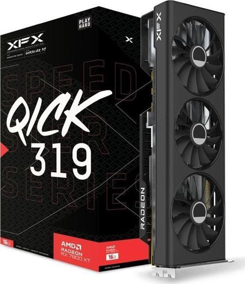 SPEEDSTER QICK319 RX 7800 XT 16GB GDDR6 256Bit DX12 AMD Ekran Kartı