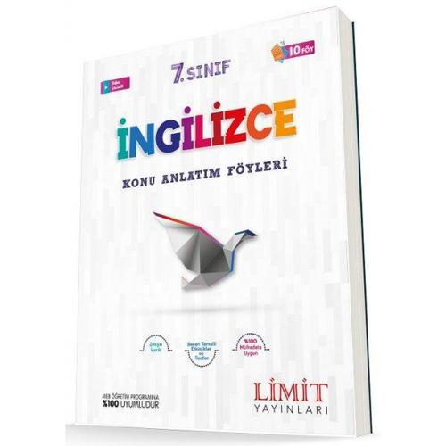 Limit Yayınları 7. Sınıf İngilizce Konu Anlatım Föyleri