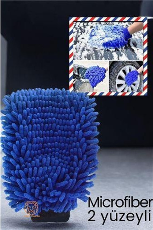 Oto Yıkama Eldiveni Jant Torpido Temizlik Eldiveni Microfiber