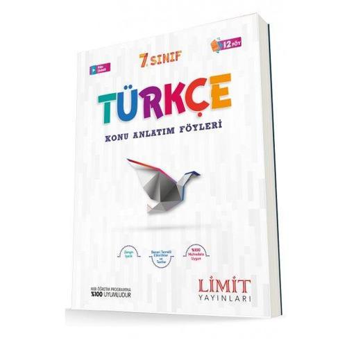 Limit Yayınları 7. Sınıf Türkçe Konu Anlatım Föyleri