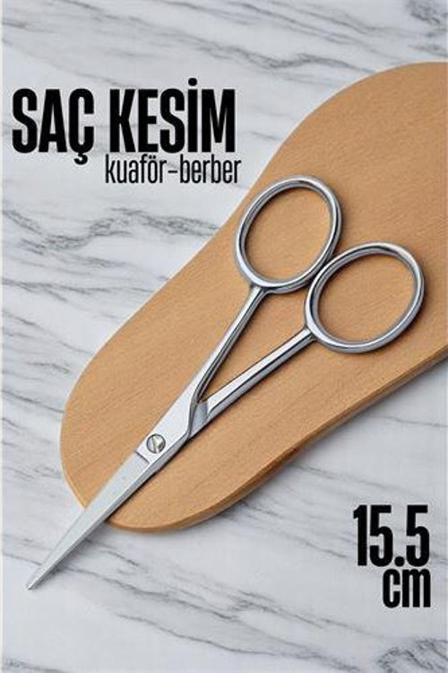 Kobalt Çelik Saç Kesim Makası Kuaför Berber Saç Kesim Makası Kuaför ekipmanları 15.5 cm