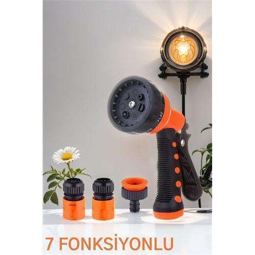  Sulama Tabancası Seti 7 FONKSİYON 3 Aparatlı