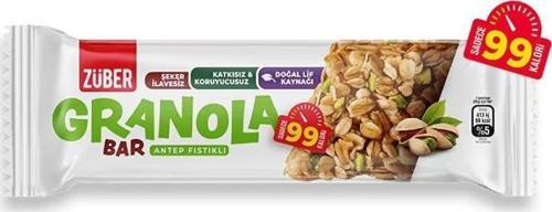 Züber Granola Bar Antep Fıstıklı 25 Gr