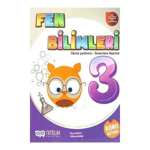 Nitelik Yayınları 3. Sınıf Fen Bilimleri Konu Kitabı