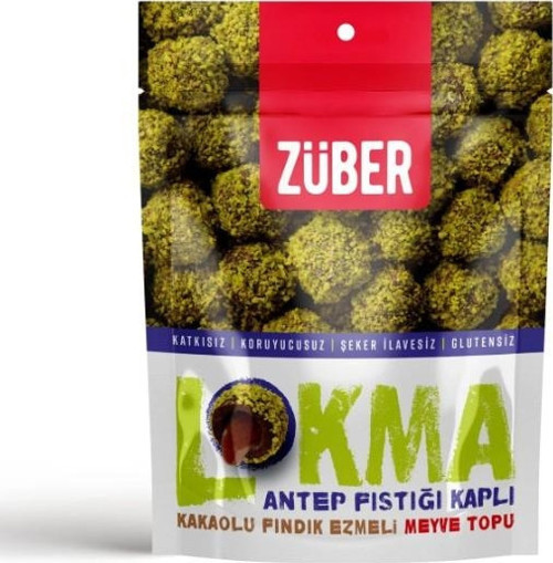 Züber Lokma Antep Fıstığı 96 Gr