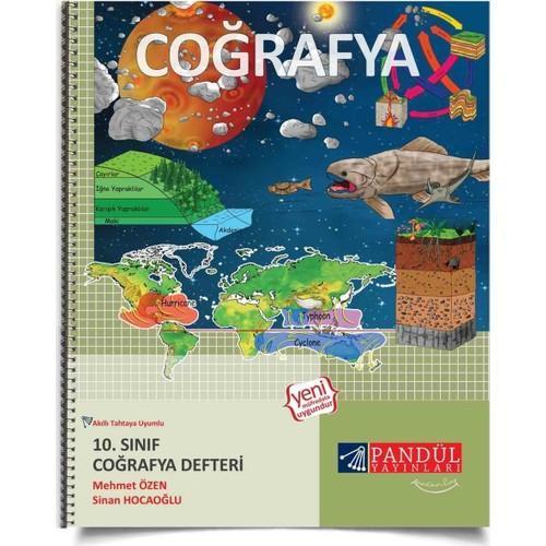 Pandül Yayınları 10. Sınıf Coğrafya Defteri