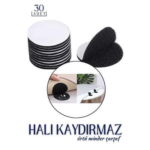  Halı Kaydırmaz Cırt Pedler 30 ADET