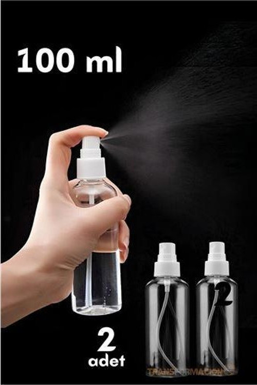 Püskürtücü Boş Sprey Şişe 100 Ml 2 ADET