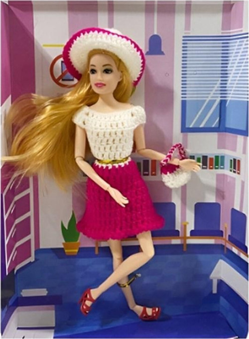 Efe Toys Örgü Elbiseli Sonsuz Hareketli Bebek