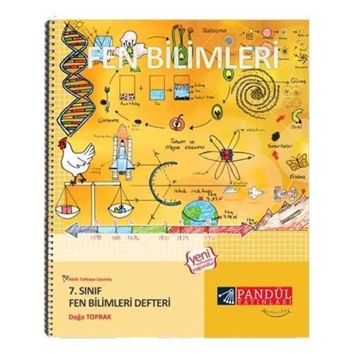 Pandül Yayınları 7. Sınıf Fen Bilimleri Defteri
