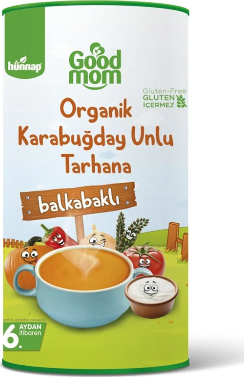 Hünnap Good Mom Organik Karabuğday Unlu Tarhana Balkabağı 200 Gr