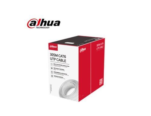 PFM922I-6UN-C 305m UTP CAT6 23 AWG CCA Polyester PVC Cat6 Kablo Beyaz