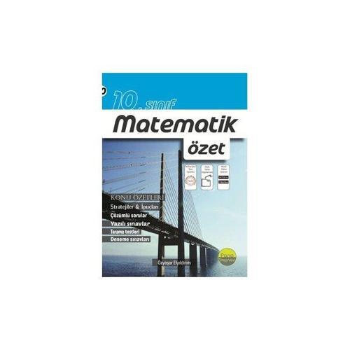 Pano Yayınları 10. Sınıf Matematik Özet