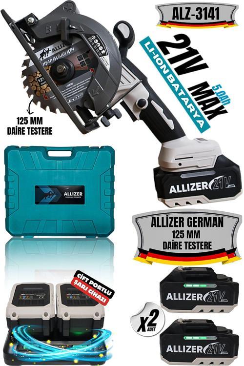 ALLİZER GRİ 125 MM DAİRE TESTERE