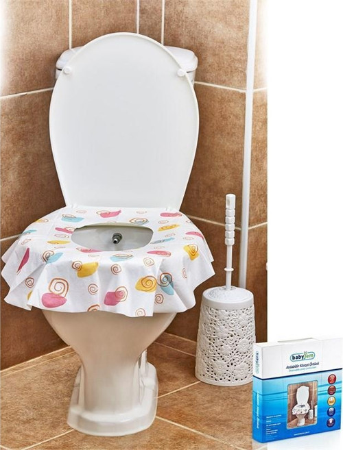 BabyJem Atılabilir Klozet Örtüsü (10 Adet) 360