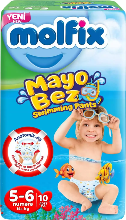 Molfix Mayo Bez 5-6 Beden 14+ Kg 10 Adet