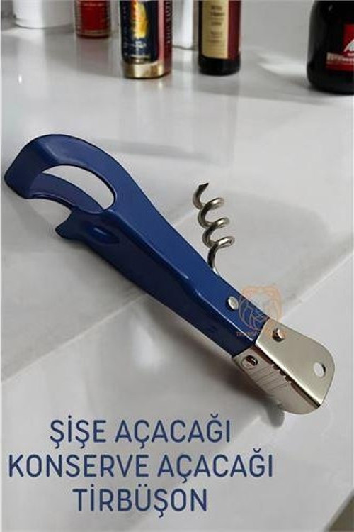 Multi Şişe Açacağı Tirbüşon Konserve Açacağı Clovis