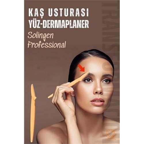  Kaş Şekillendirici Kaş Dermaplaner Yüz Usturası Solingen Professional