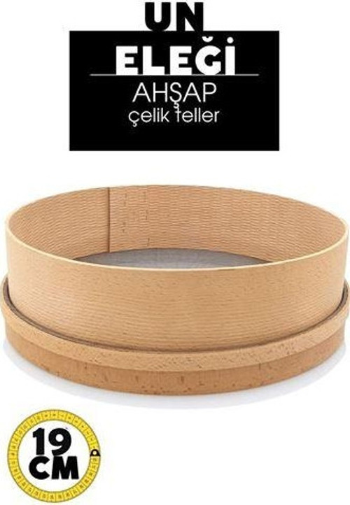 Ahşap Un Eleği 19 CM