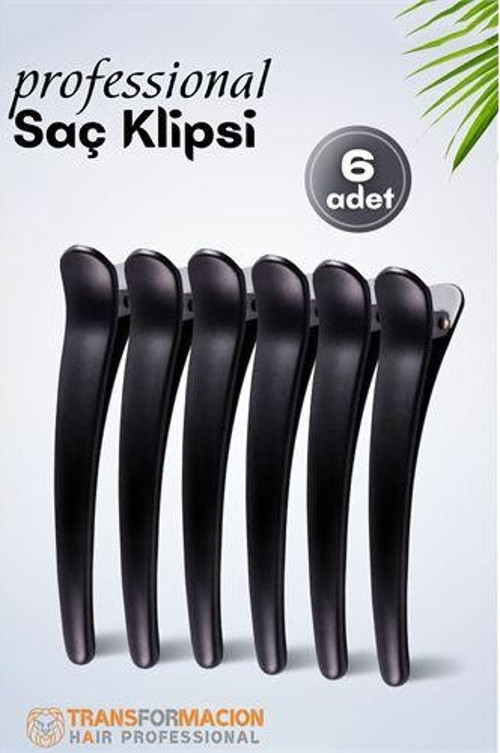 Modacar Kuaför Saç Klipsi - Profesyonel Toka 6 lı SET