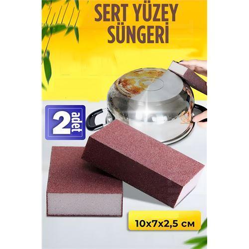  Nano Metal Ahşap Sert Yüzey Temizlik Süngeri 2 ADET