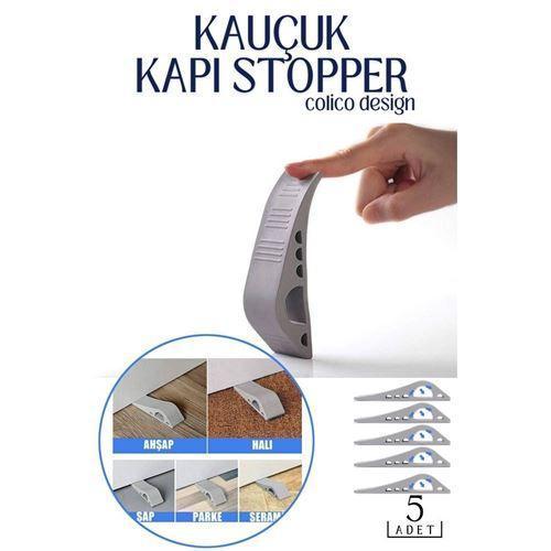  Kauçuk Kapı Stopperi Colico Design 5 Adet