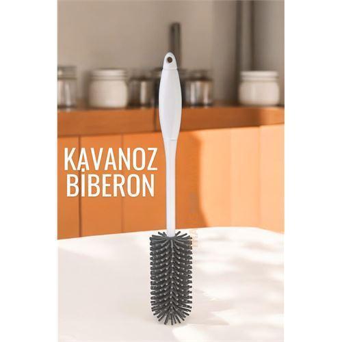  Kavanoz Temizleme Fırçası Şişe Biberon Dar BölgeTemizleyici Fırça