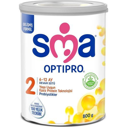 SMA Optipro Probiyotik 2 Bebek Devam Sütü 6-12 Ay 800 Gr