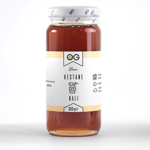 OG Natural Ham Kestane Balı 320 Gr