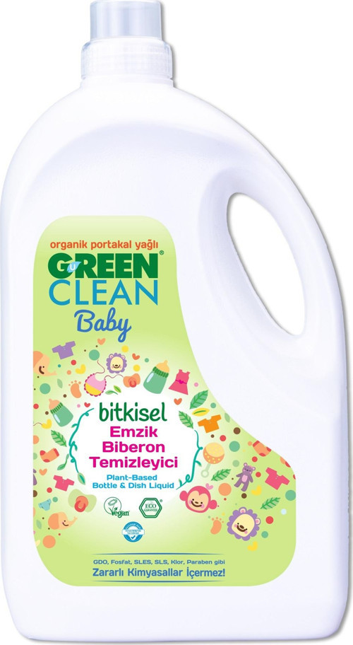 Green Clean Baby Bitkisel Emzik Biberon Temizleyici 2750 ml