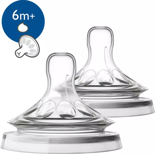 Philips Avent Natural Biberon Emziği Y Kesik 6 Ay+ 2'Li