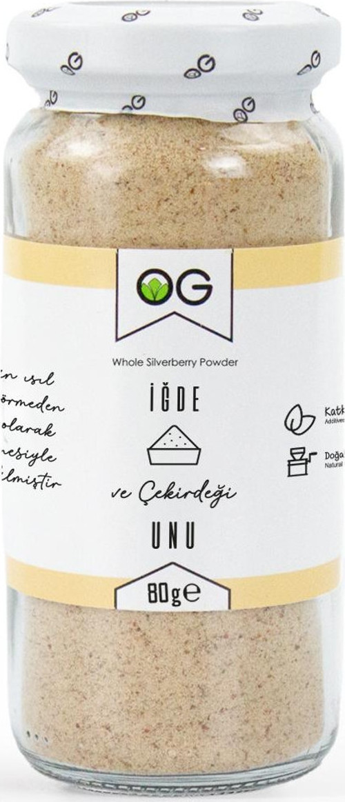 OG Natural İğde ve Çekirdeği Unu 80 Gr
