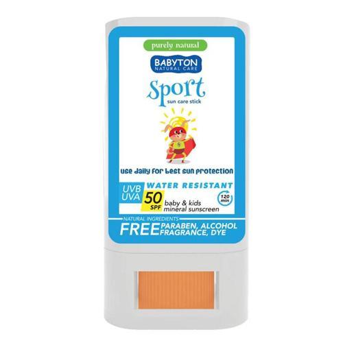 Babyton Bebek ve Çocuklar İçin Suya Dayanıklı Güneş Koruyucu Stick 20 Gr 50 SPF