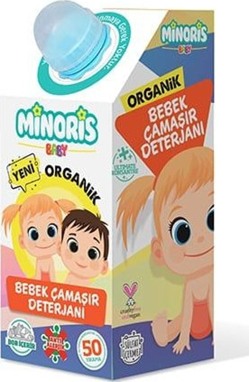 Minoris Baby Organik Antialerjik Bebek Çamaşır Deterjanı 1000 ml