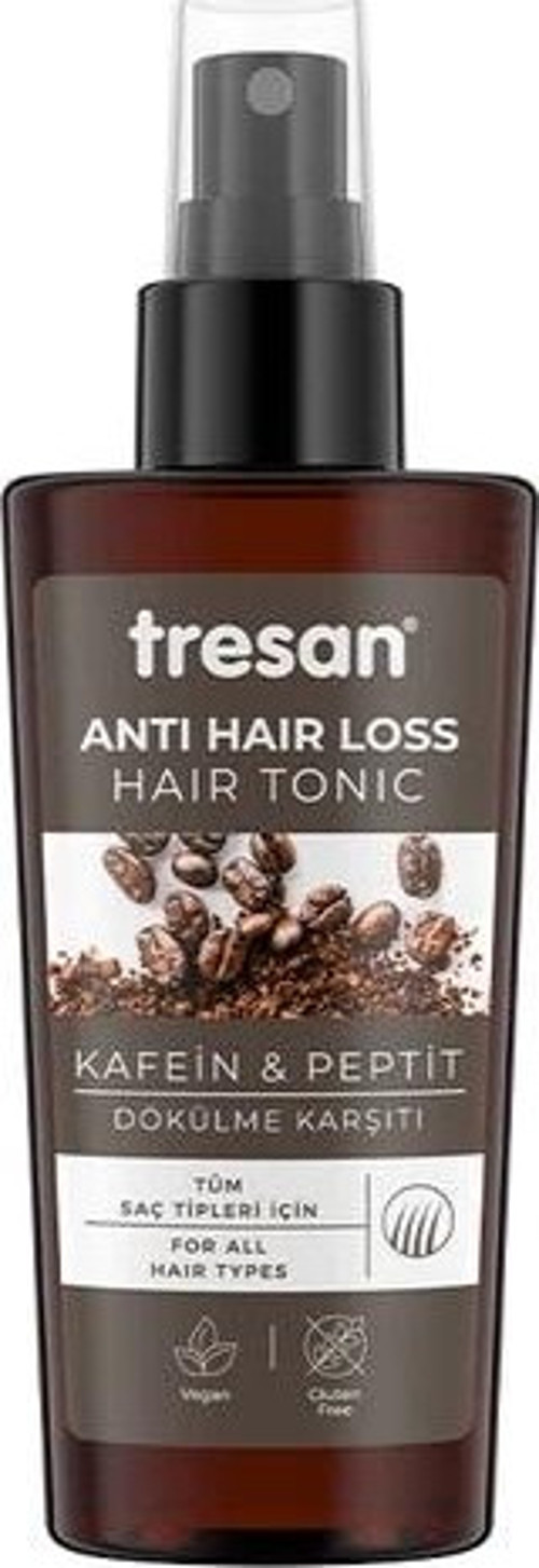 Tresan Kafein Peptit Dökülme Karşıtı Vegan Saç Toniği 125 ml
