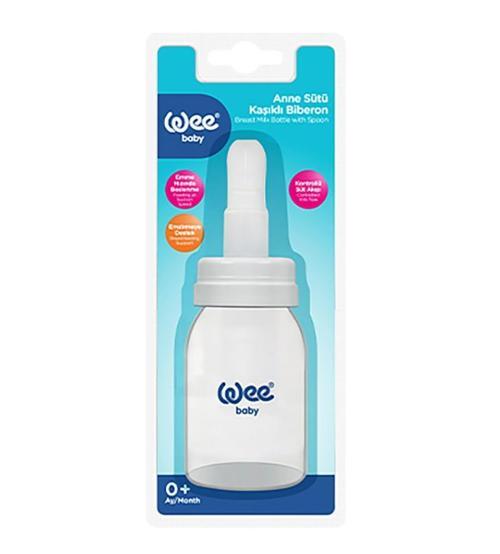 Wee Baby Anne Sütü Kaşıklı Biberon 988