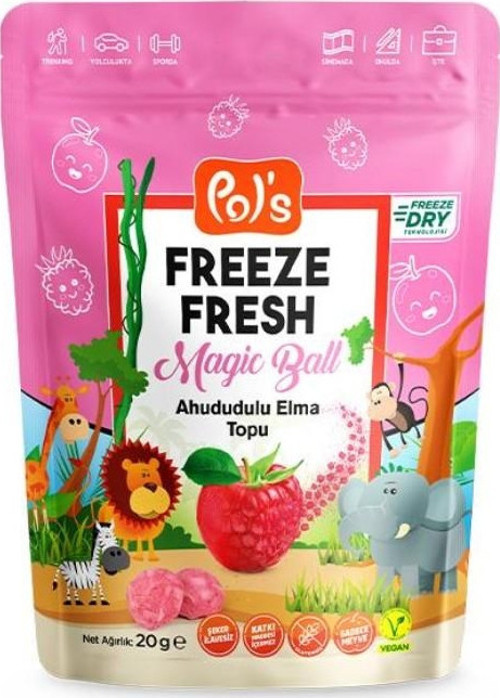 Pol’s Freeze Fresh Magic Ball Ahududulu Elma Topu 20 Gr