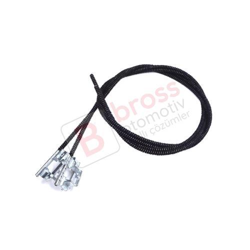 Peugeot 206 206+ 207 4/5 Kapı İçin Sunroof Tavan Cam Halat Spiral Kablo Seti Sağ Sol