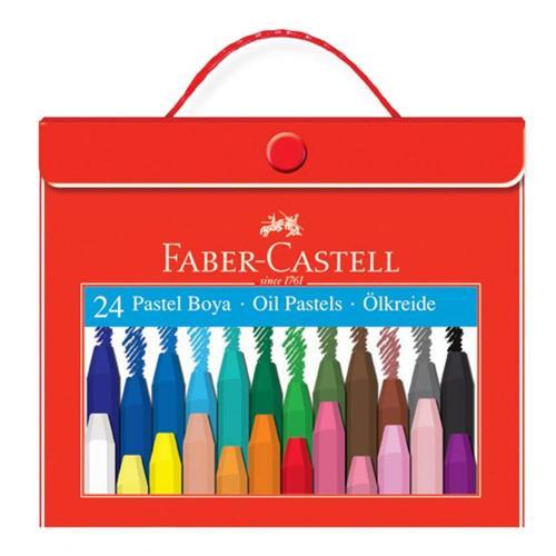 Faber-Castell Pastel Boya Çantalı Köşeli 18 Renk
