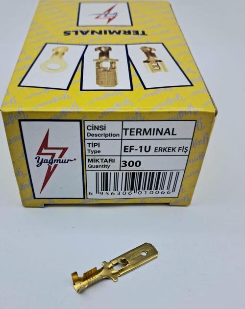 EF1U UZUN ERKEK FİŞ 1 KUTU = 300 ADET UNIVERSAL cc