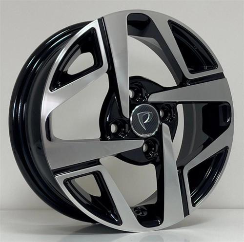 5 X 14 BKY-1245 4X100 ET41 54.1 BLACK MACHINED XL