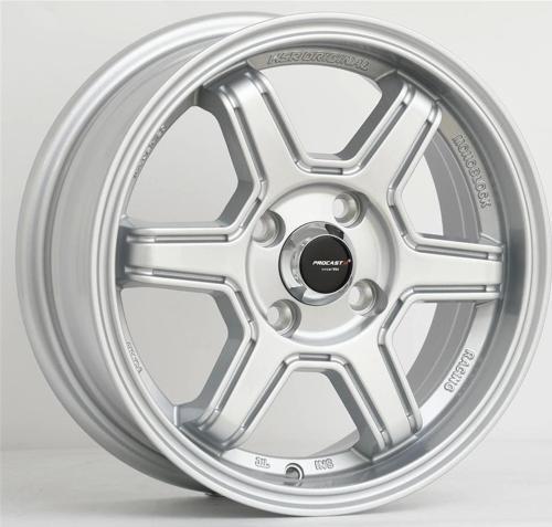 5.5 X 14 PRO-3089 4X100 ET36 73.1 SILVER