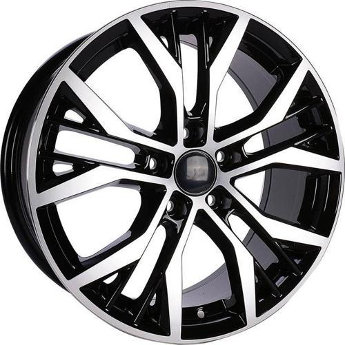 7 X 16 BK-713 5X100 ET35 57.1 BLACK MACHINED XL