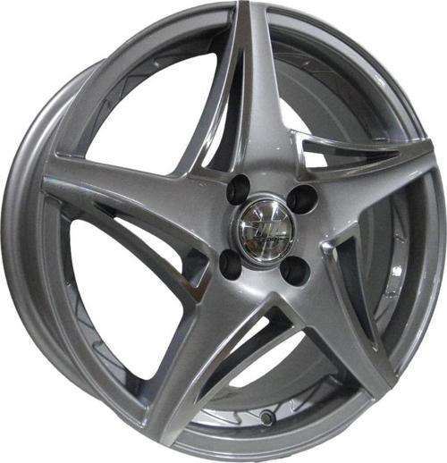6.5X16 TL-5385 4X100 ET37 73.1 SILVER MACHINED