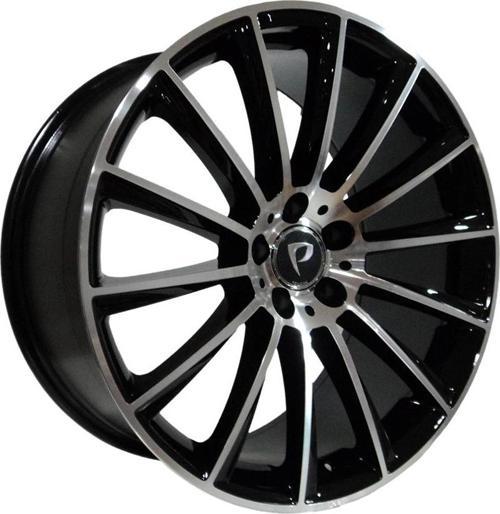 7X16 BK-836 5X112 ET35 66.56 BLACK MACHINED XL