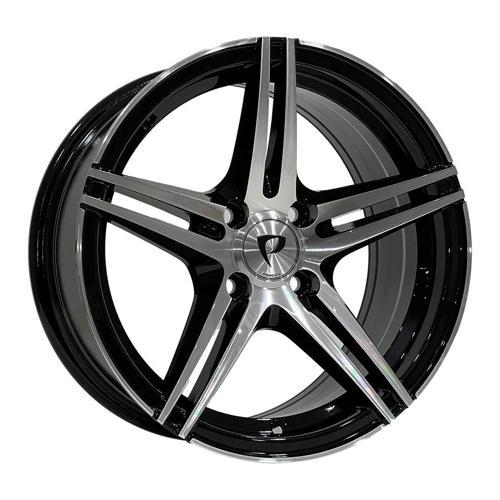 7 X 15 BK-5358 4X100 ET30 73.1 BLACK MACHINED