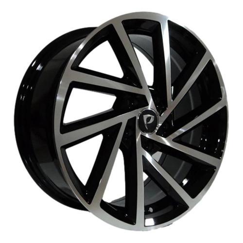 6.5 X 16 BK-5329 5X112 ET40 57.1 BLACK MACHINED XL