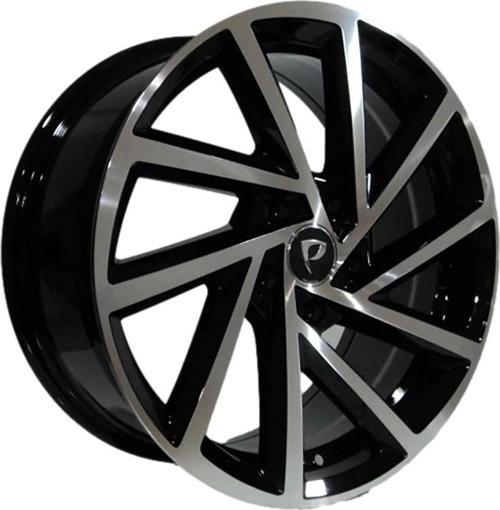 6.5 X 16 BK-5329 5X112 ET40 57.1 BLACK MACHINED XL