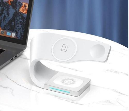 4in1 Kablosuz Wireless Iphone Airpods Apple Watch Şarj Standı
